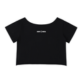Off-Shoulder Rolled T-Shirt