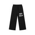 Snow Washed Raw Edge Sweatpants