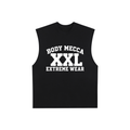 Raw Edge Cotton Tank Top